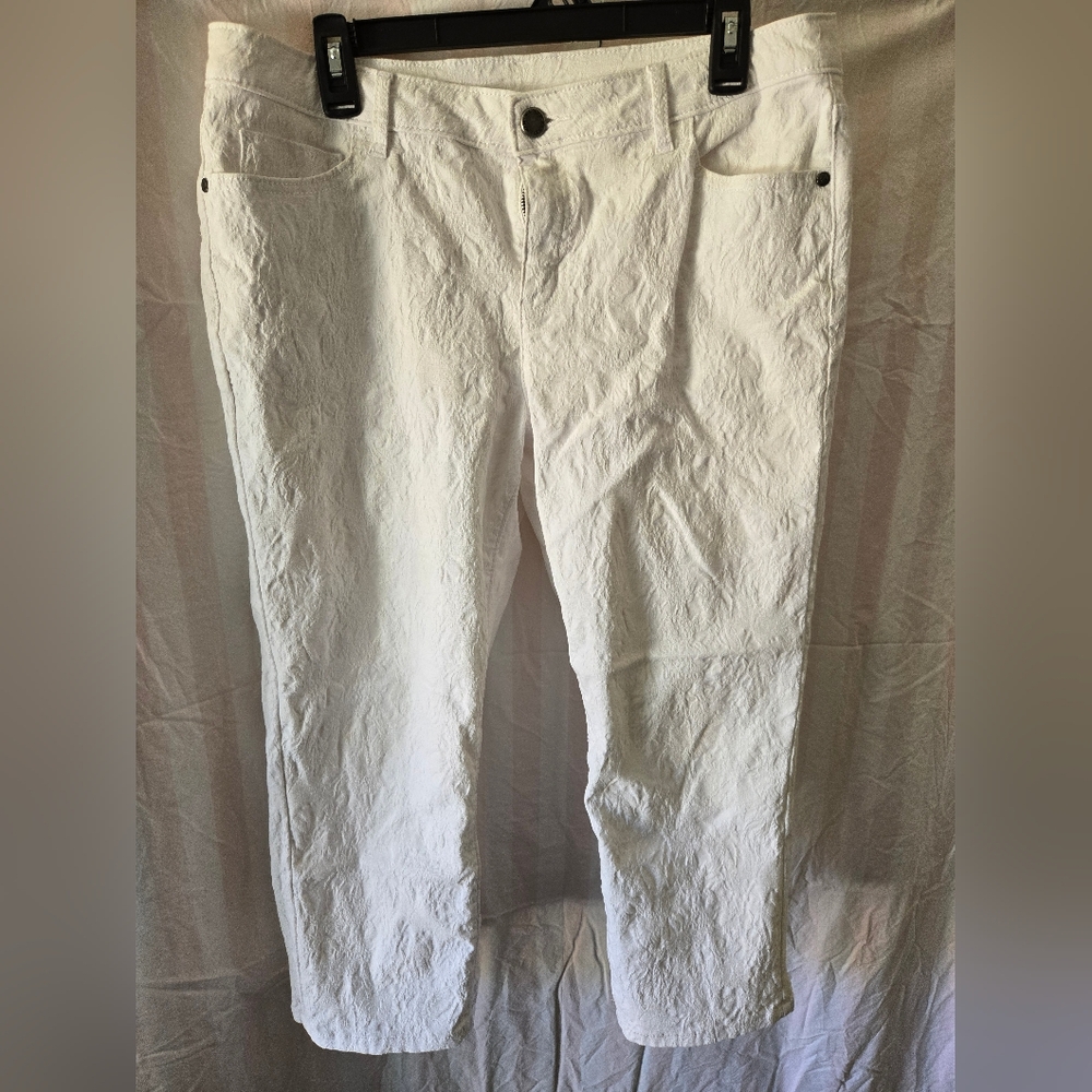Simply Vera Vera Wang White Denim Pants
